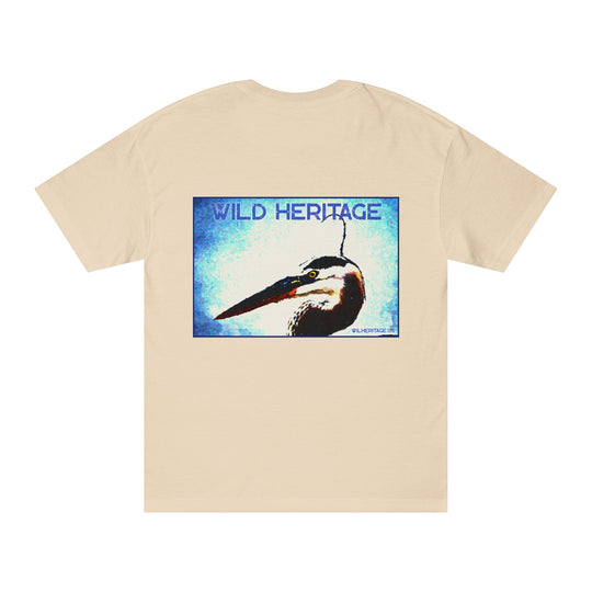 Great Blue Heron Head Unisex Classic Tee