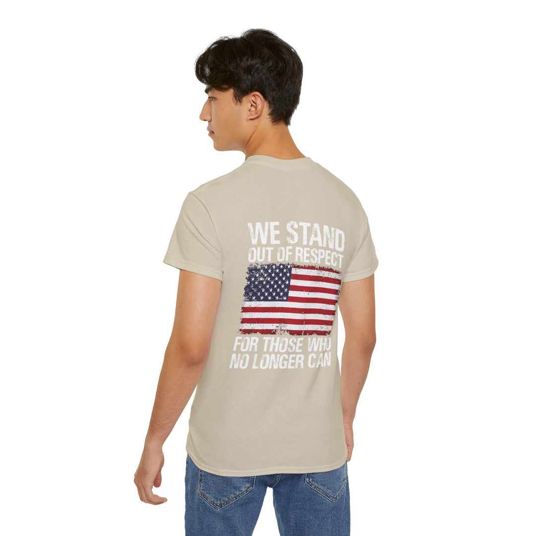 We Stand Flag Unisex Ultra Cotton Tee