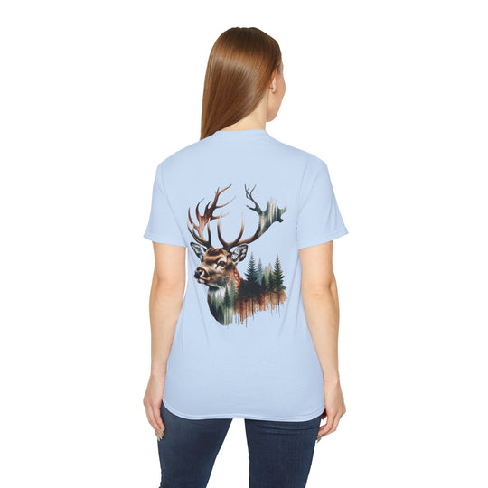 Watercolor Deer Unisex Ultra Cotton Tee