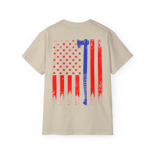 Ax with Flag Unisex Ultra Cotton Tee