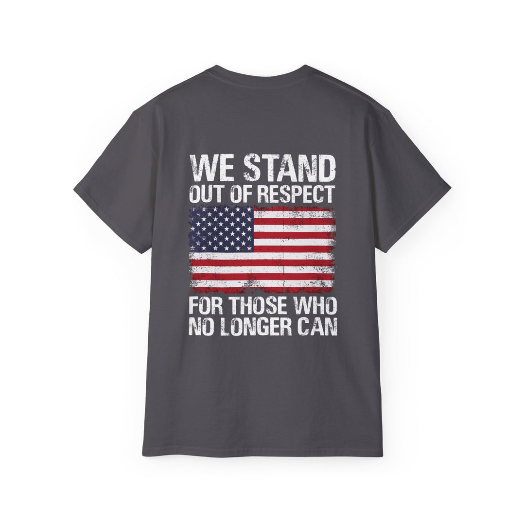 We Stand Flag Unisex Ultra Cotton Tee