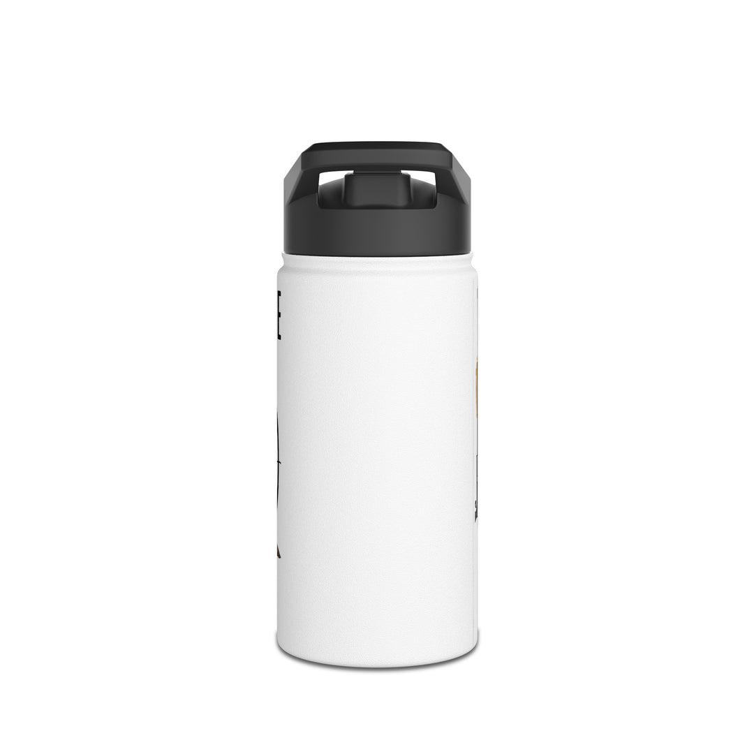 I Call The Shots Wrap Stainless Steel Water Bottle, Standard Lid