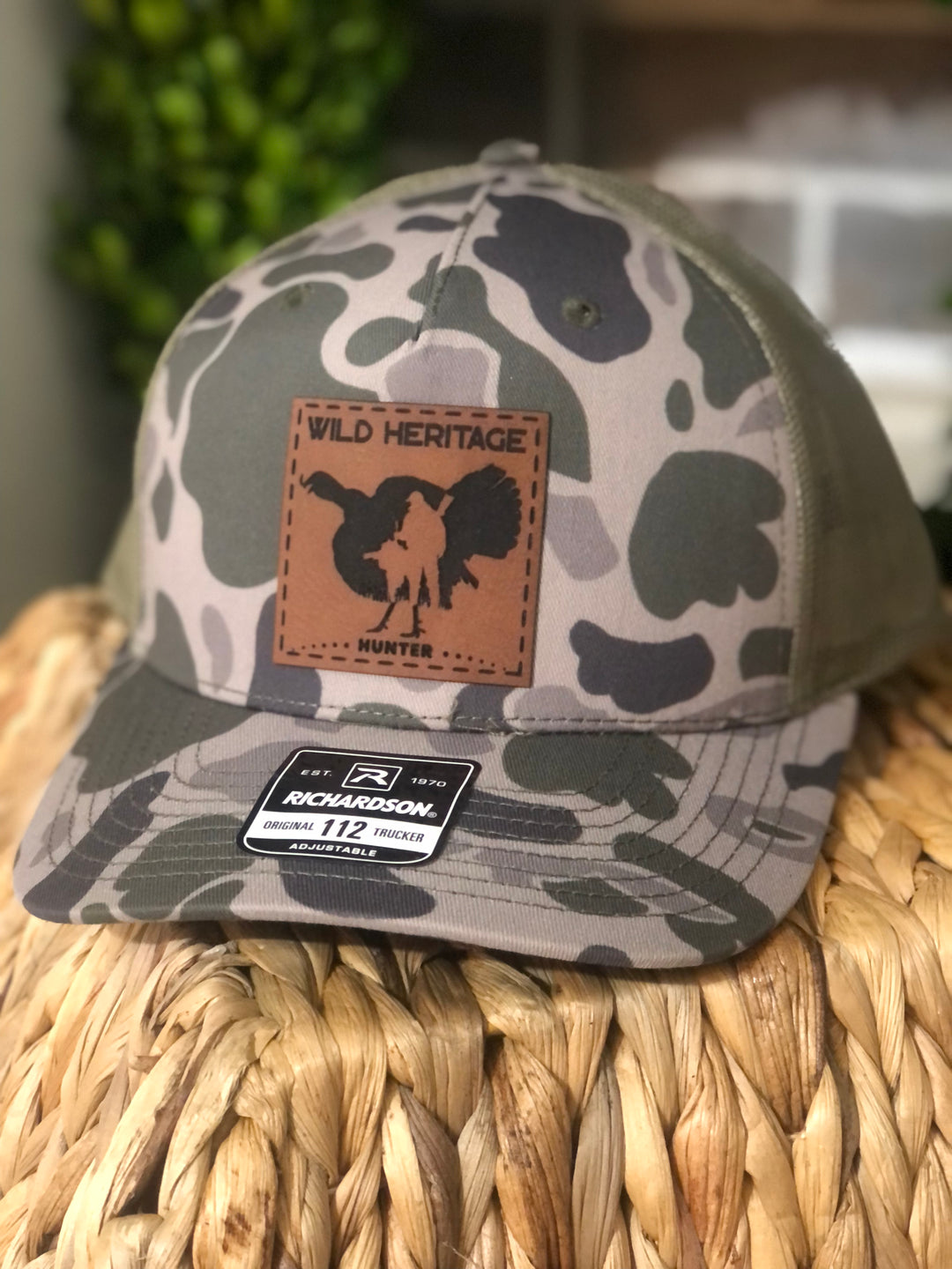 Turkey Hunter Profile Richardson 112 Trucker Snapback Hat