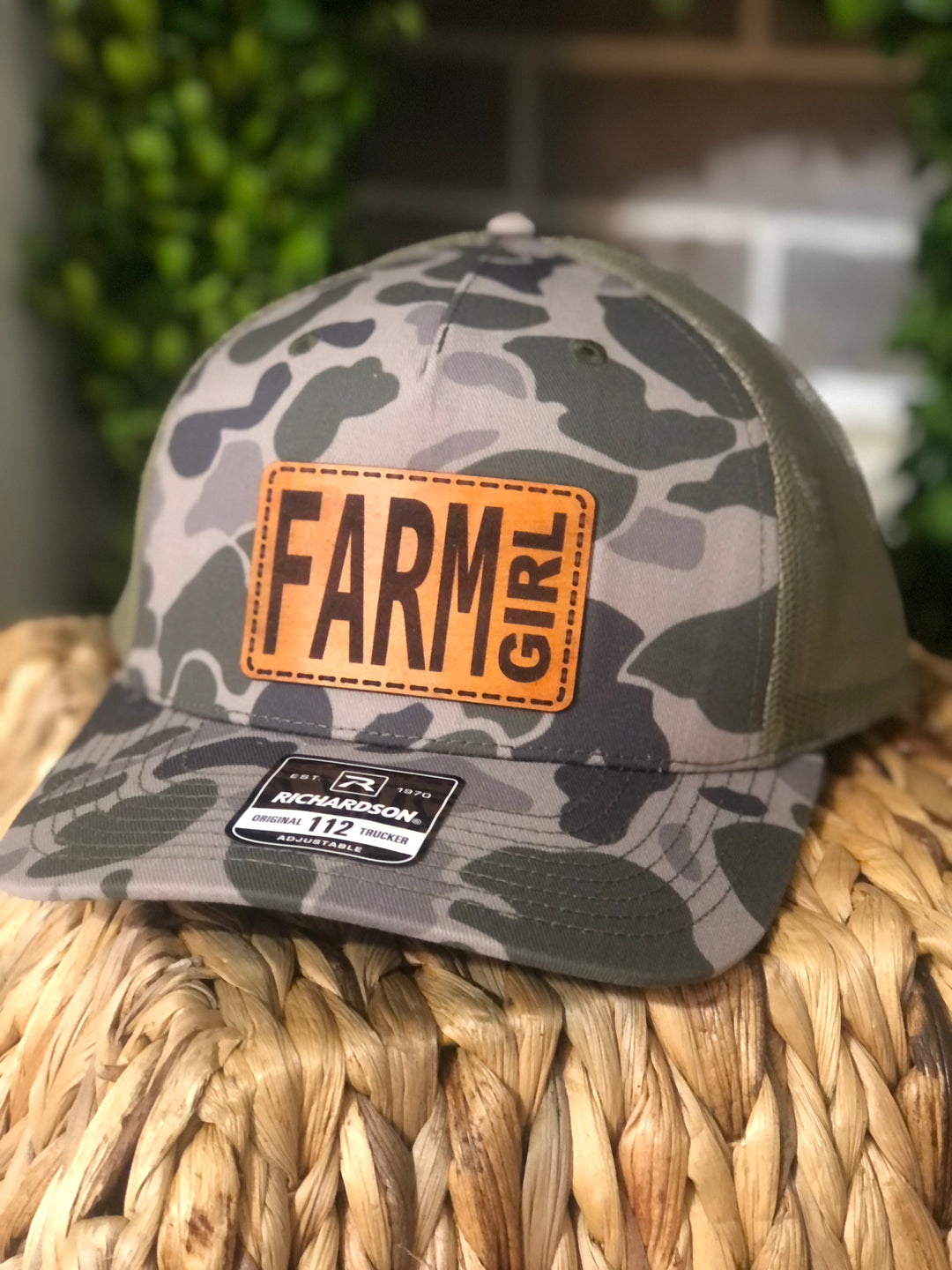 Farm Girl Richardson 112 Trucker Snapback Hat