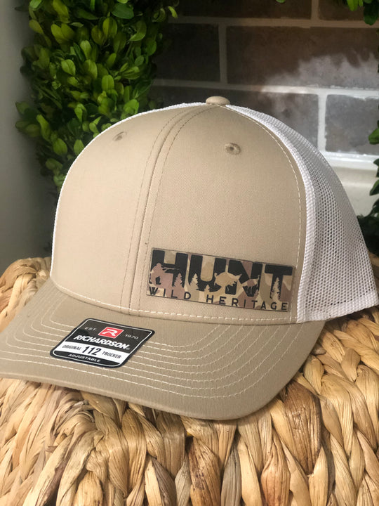 HUNT Turkey Profile  Richardson 112 Trucker Snapback Hat