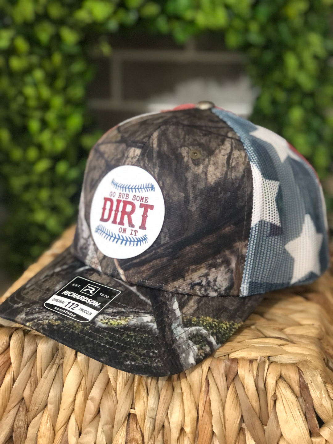 Rub Some Dirt On It Baseball Richardson 112 Trucker Snapback Hat