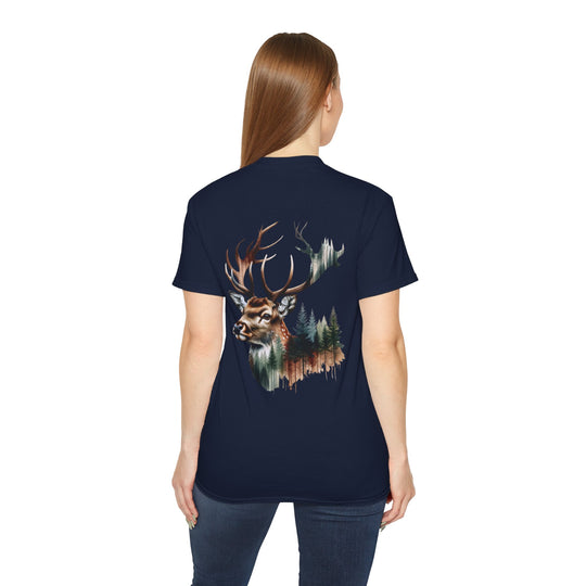 Watercolor Deer Unisex Ultra Cotton Tee