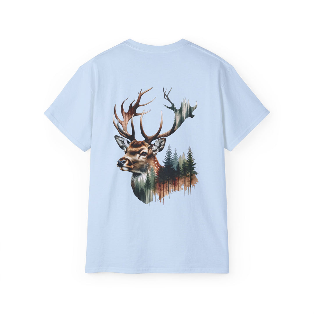 Watercolor Deer Unisex Ultra Cotton Tee