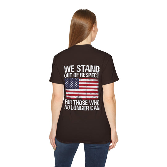 We Stand Flag Unisex Ultra Cotton Tee