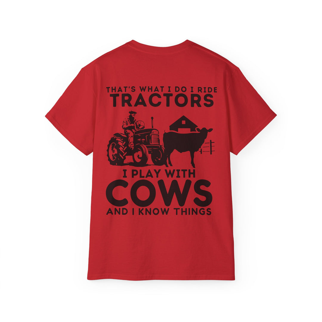 Farm Life What I Do Unisex Ultra Cotton Tee