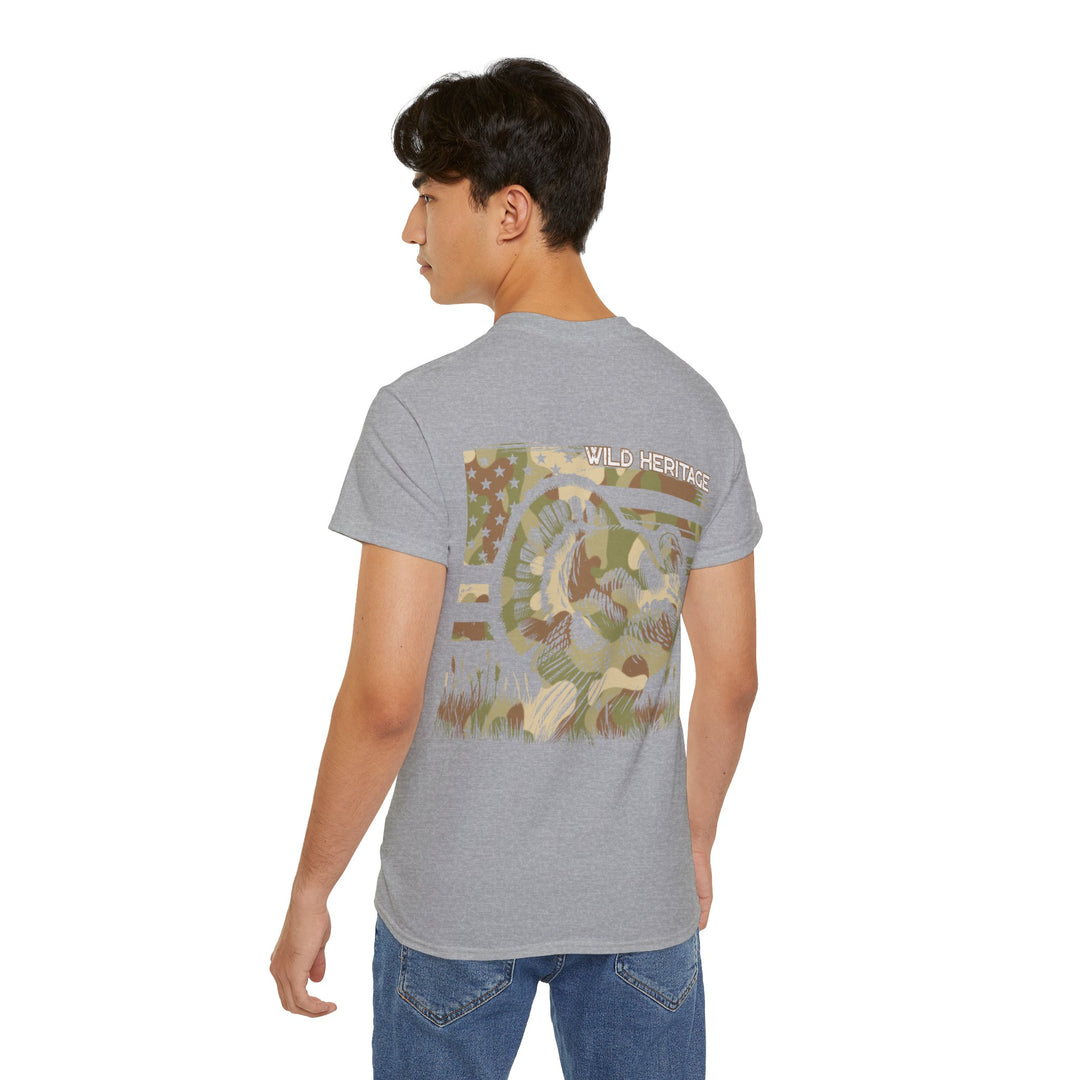 Turkey Camo 2 Flag Unisex Ultra Cotton Tee