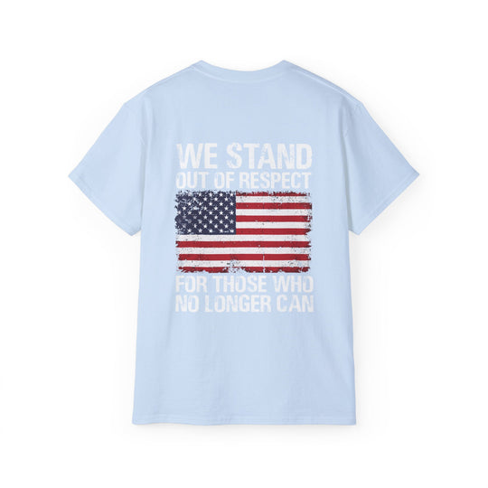 We Stand Flag Unisex Ultra Cotton Tee