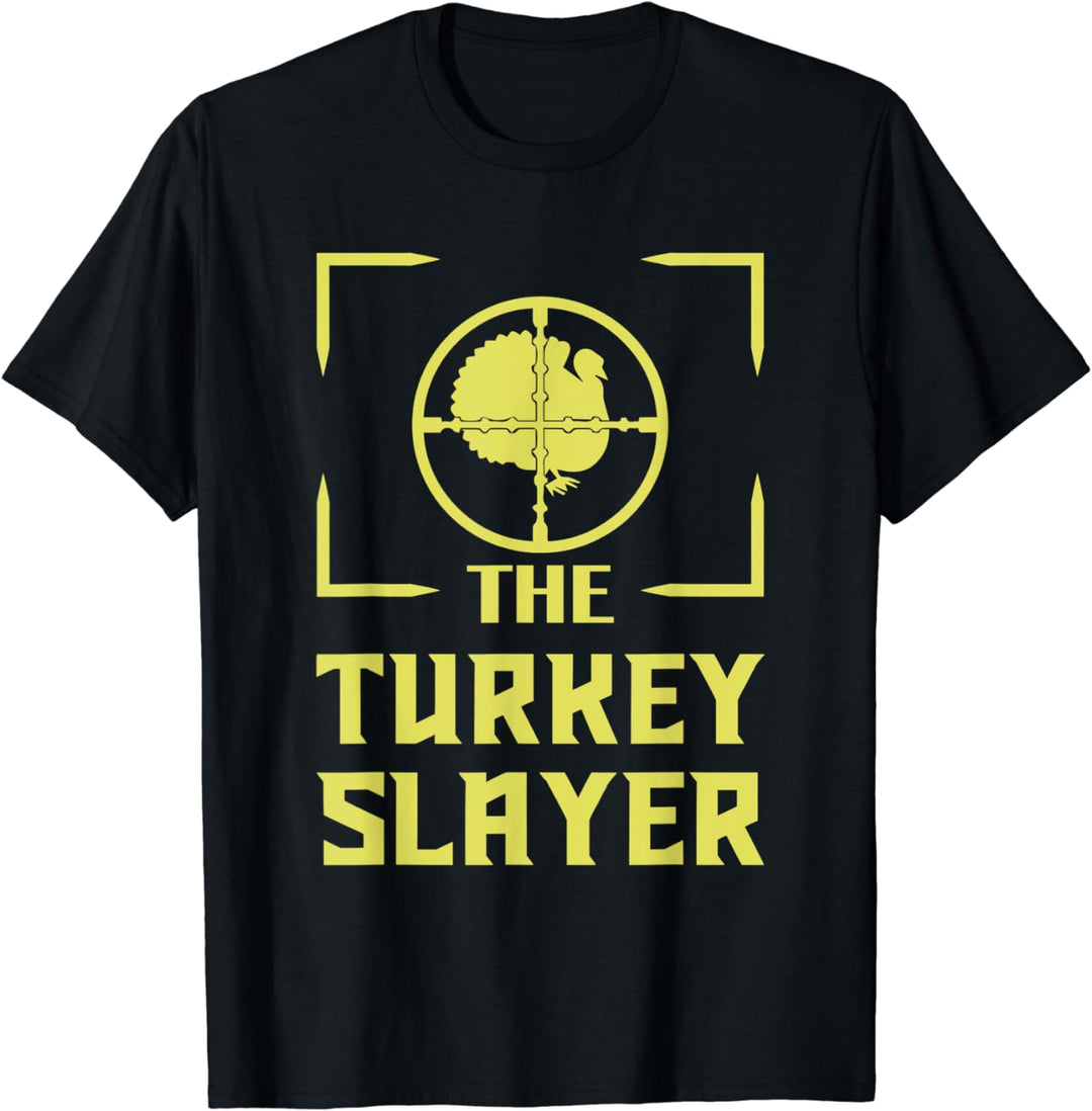 Wild Turkey Hunting the Turkey Slayer Hunter Gift T-Shirt