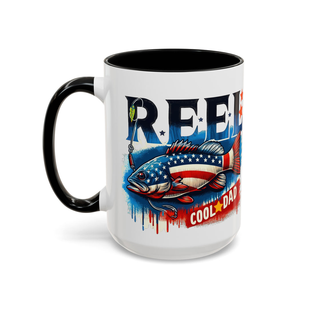 Reel Cool Dad Accent Coffee Mug (11, 15oz)