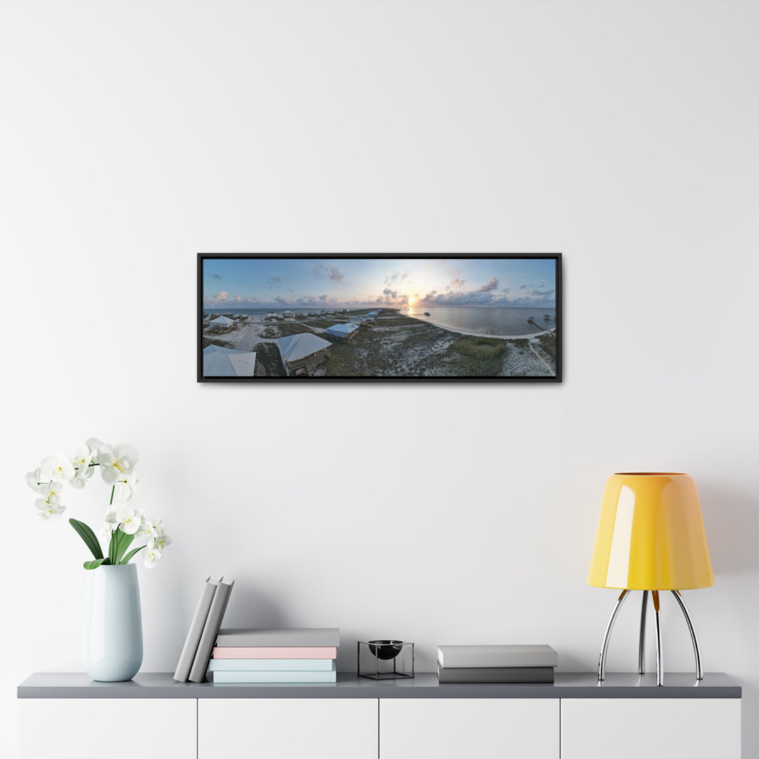 Dauphin Island, Alabama - Gallery Canvas Wraps, Horizontal Frame