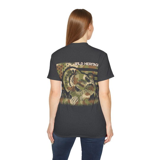 Turkey Camo 2 Flag Unisex Ultra Cotton Tee