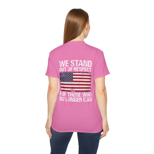 We Stand Flag Unisex Ultra Cotton Tee