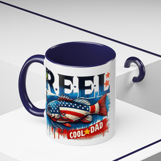 Reel Cool Dad Accent Coffee Mug (11, 15oz)