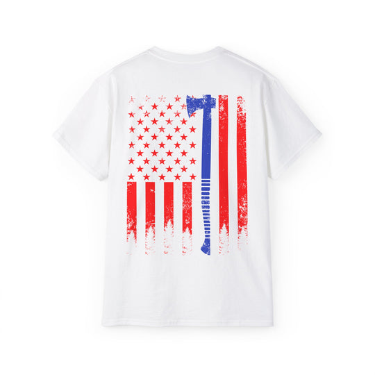 Ax with Flag Unisex Ultra Cotton Tee