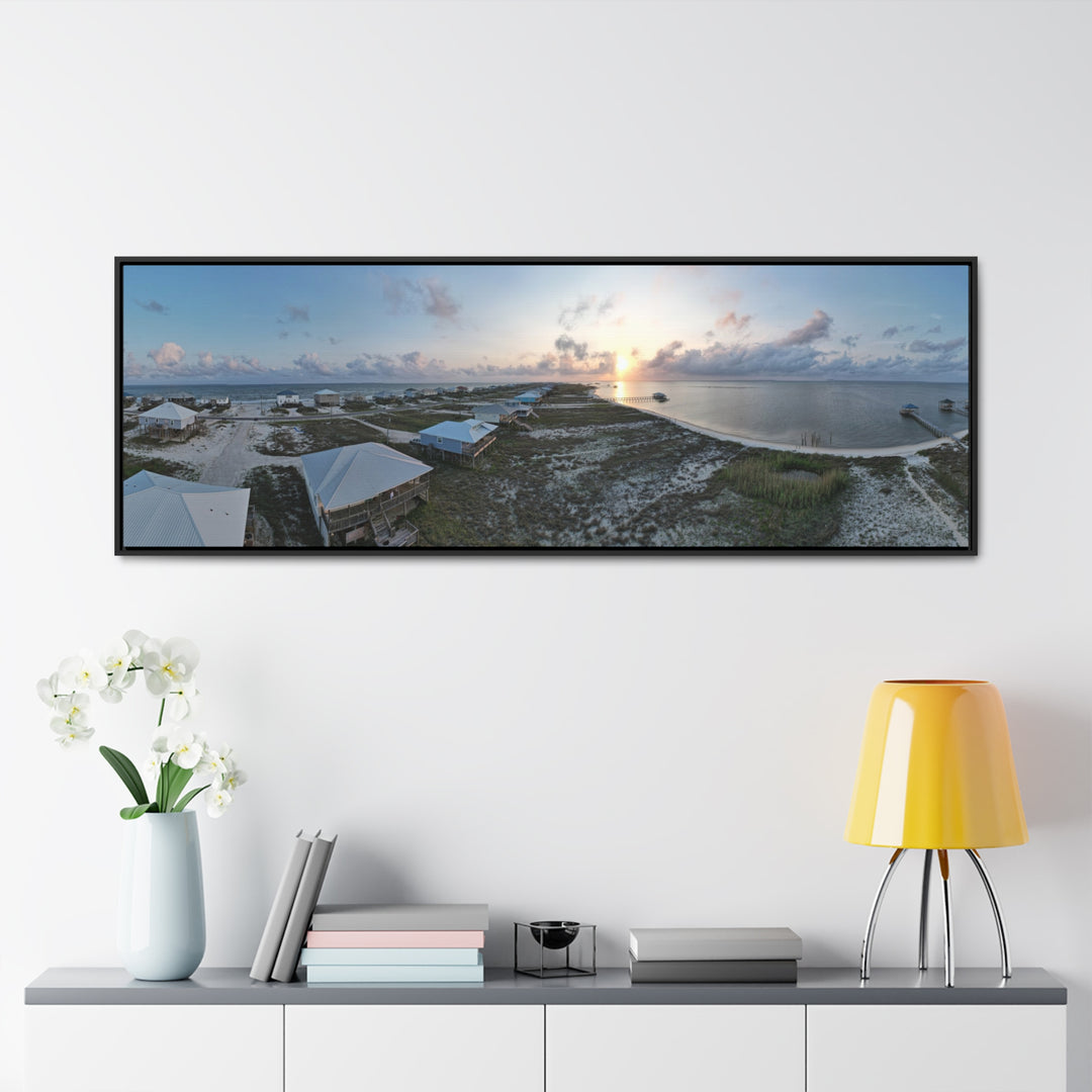 Dauphin Island, Alabama - Gallery Canvas Wraps, Horizontal Frame