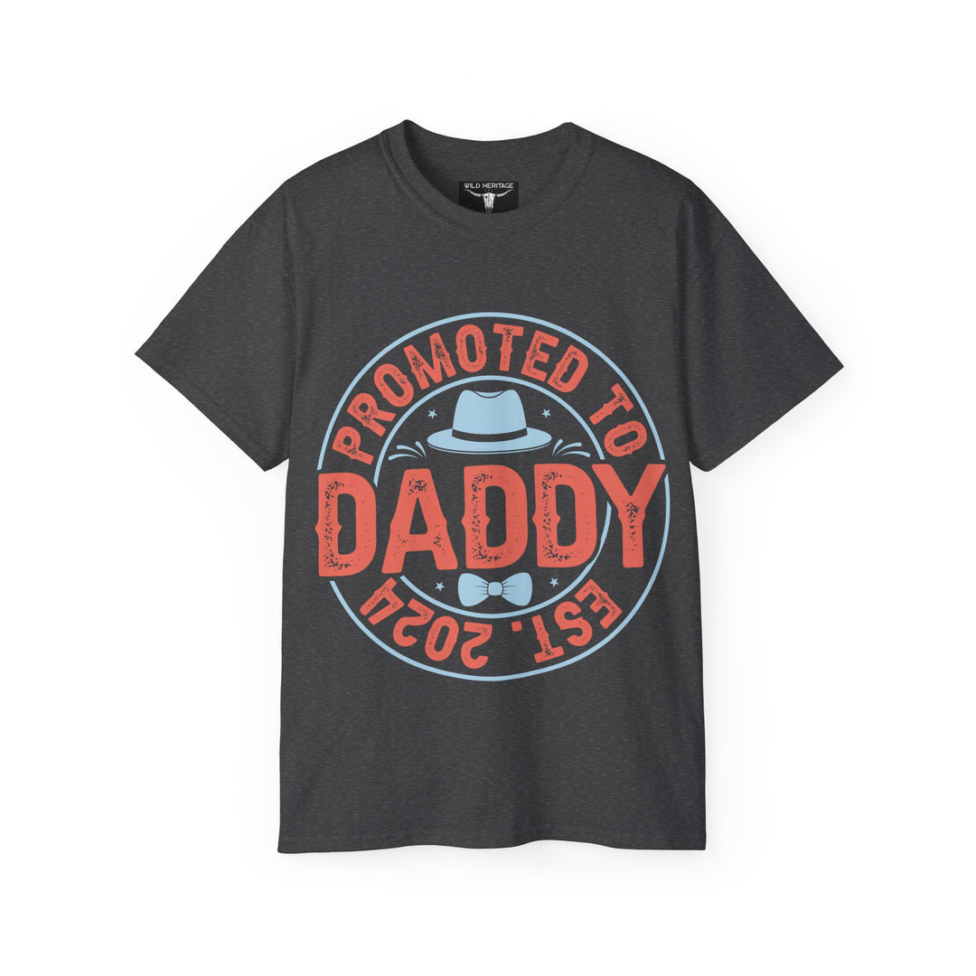 Promoted to Daddy Unisex Ultra Cotton Tee