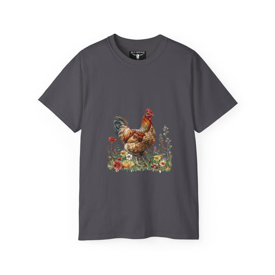 Watercolor Hen Unisex Ultra Cotton Tee