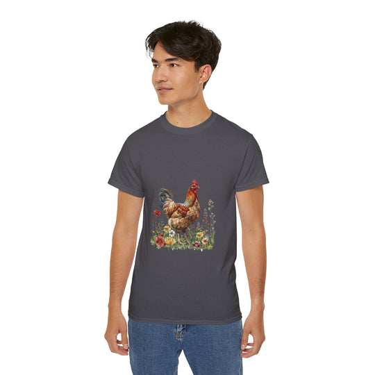 Watercolor Hen Unisex Ultra Cotton Tee