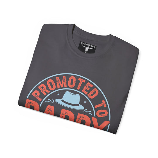 Promoted to Daddy Unisex Ultra Cotton Tee