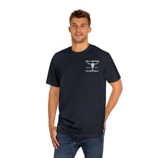 Great Blue Heron Blue Shade Unisex Classic Tee