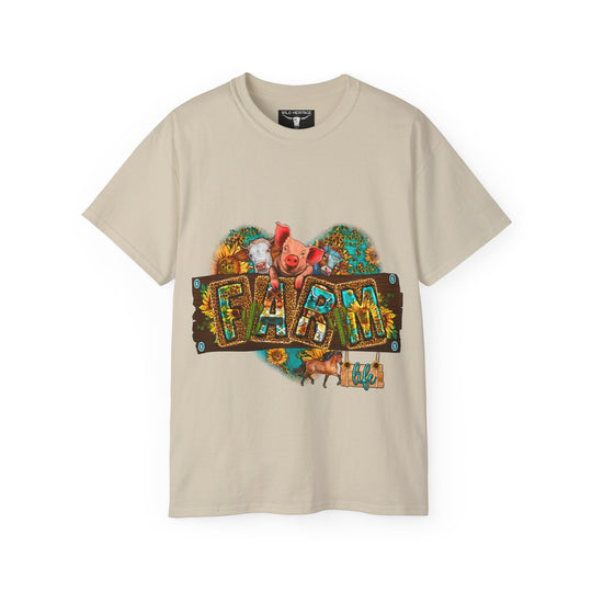 Farm Life Unisex Ultra Cotton Tee