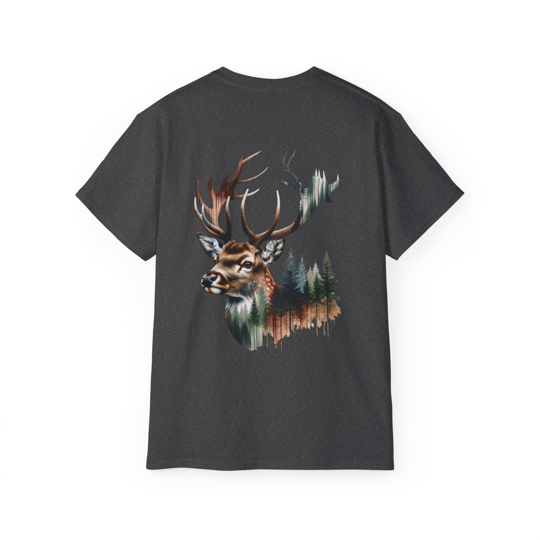 Watercolor Deer Unisex Ultra Cotton Tee