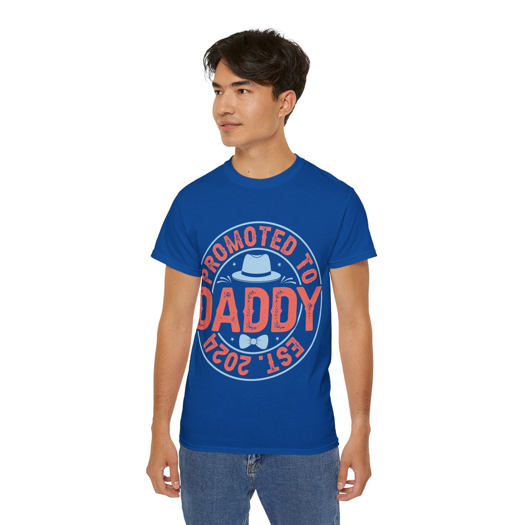 Promoted to Daddy Unisex Ultra Cotton Tee