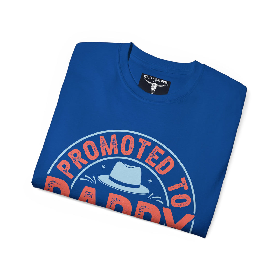 Promoted to Daddy Unisex Ultra Cotton Tee