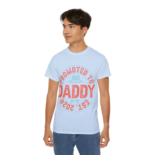 Promoted to Daddy Unisex Ultra Cotton Tee