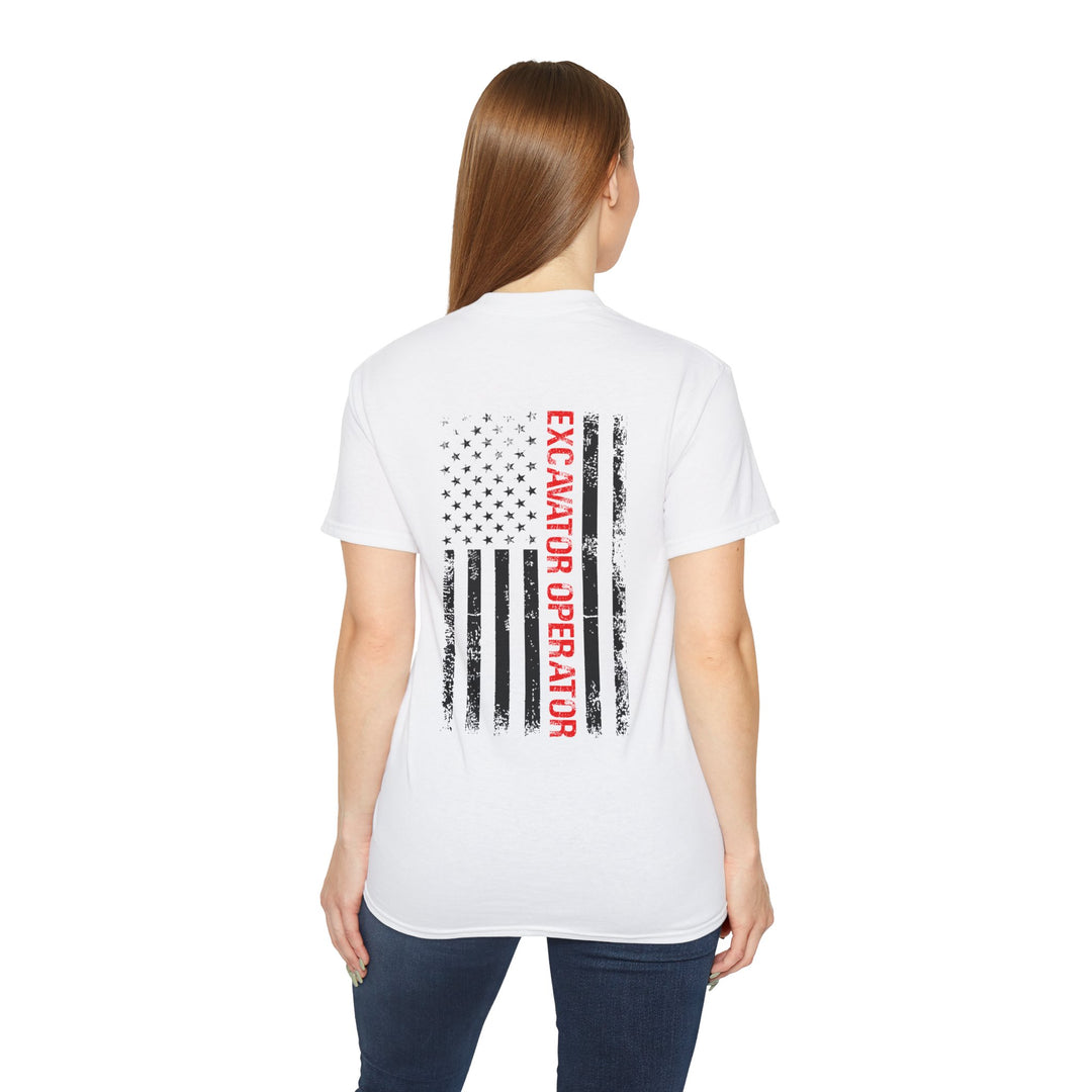 Excavator Operator 2 Unisex Ultra Cotton Tee