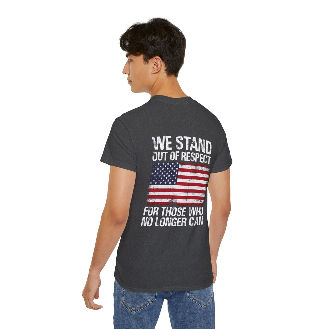 We Stand Flag Unisex Ultra Cotton Tee