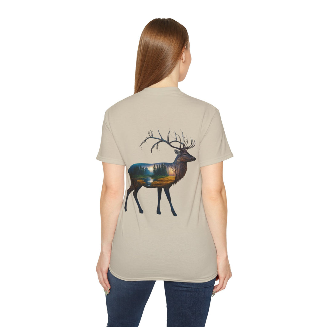 Deer Scene Unisex Ultra Cotton Tee