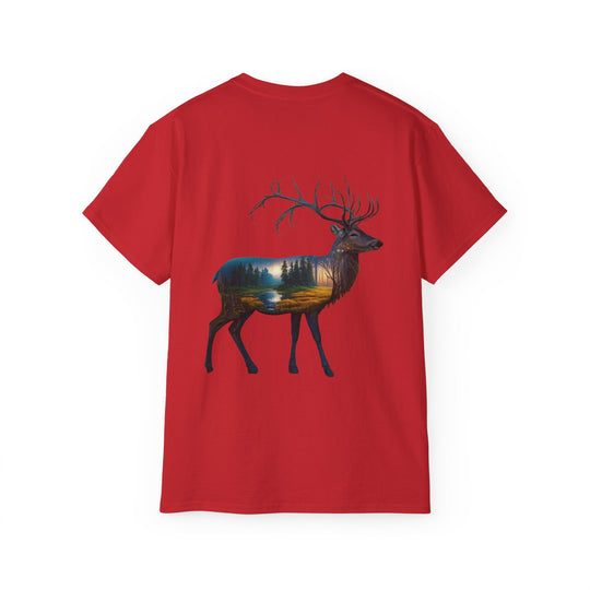 Deer Scene Unisex Ultra Cotton Tee