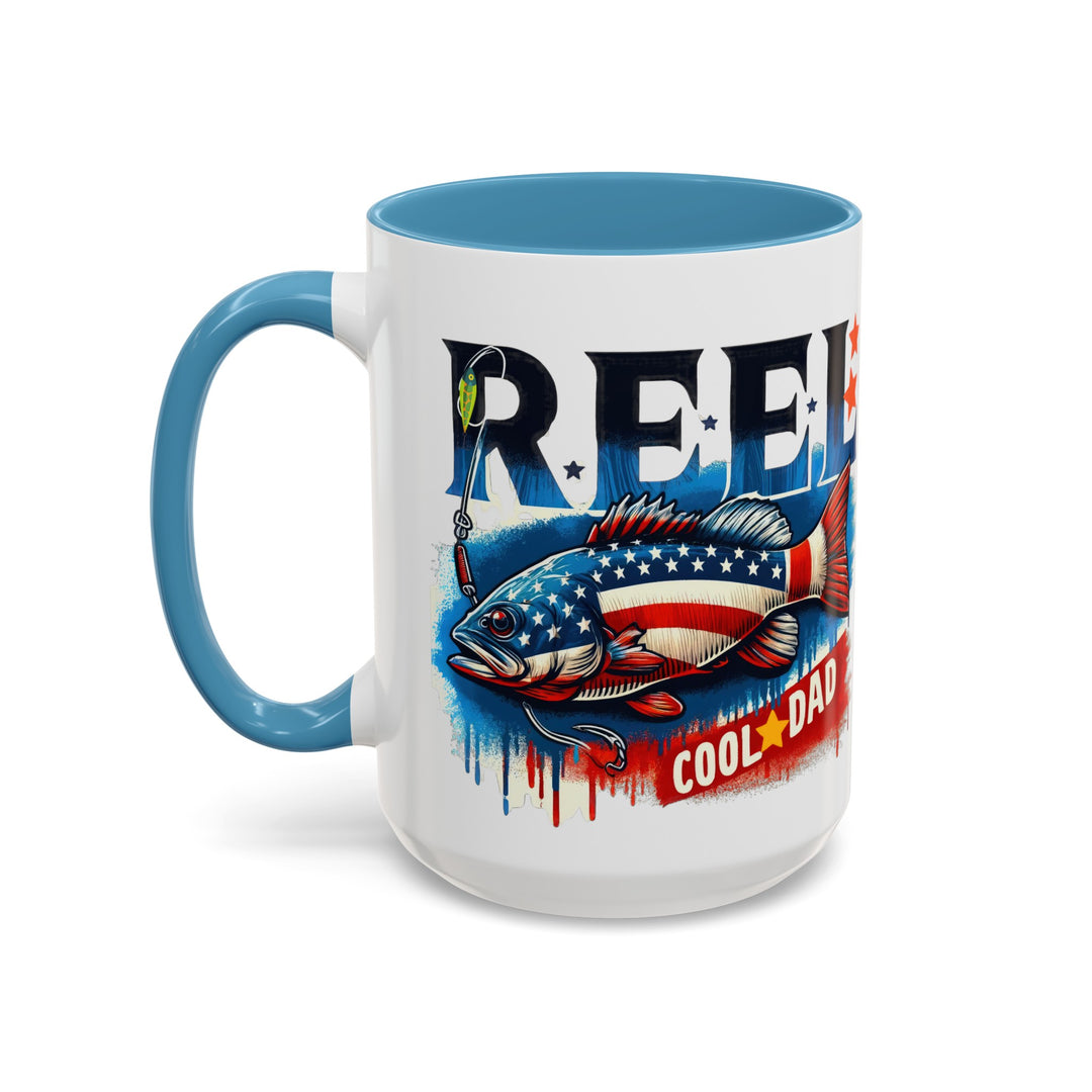 Reel Cool Dad Accent Coffee Mug (11, 15oz)