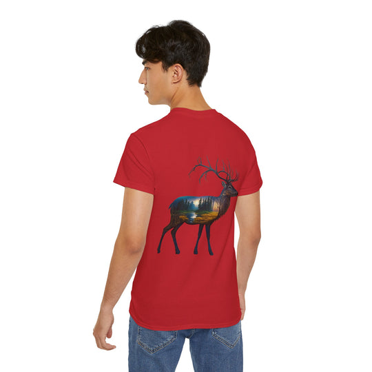 Deer Scene Unisex Ultra Cotton Tee