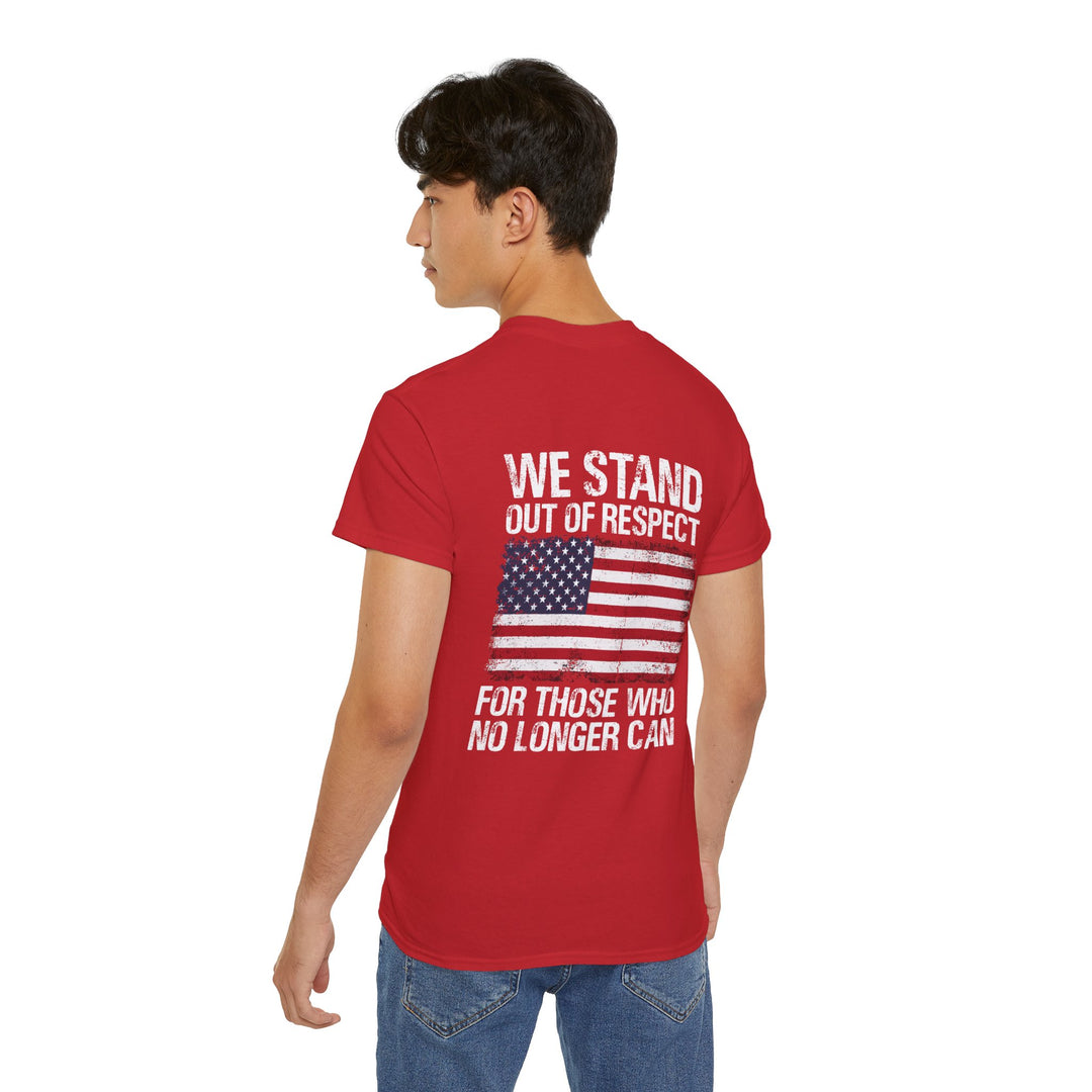 We Stand Flag Unisex Ultra Cotton Tee