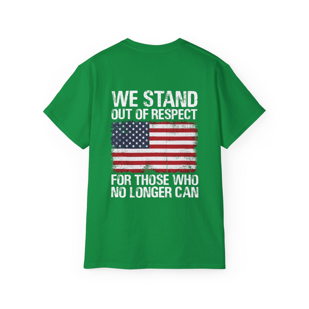 We Stand Flag Unisex Ultra Cotton Tee