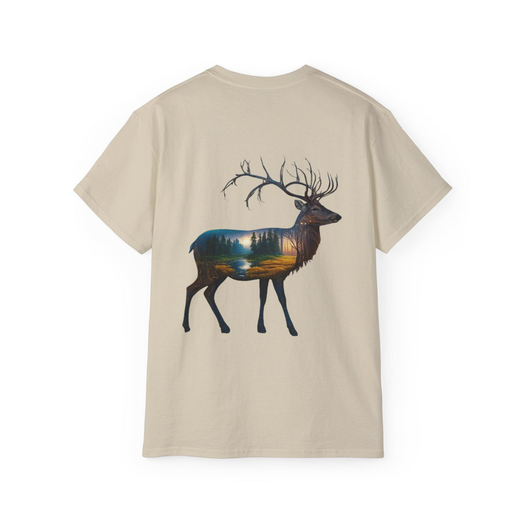 Deer Scene Unisex Ultra Cotton Tee