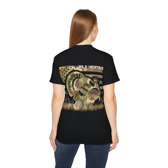 Turkey Camo 2 Flag Unisex Ultra Cotton Tee