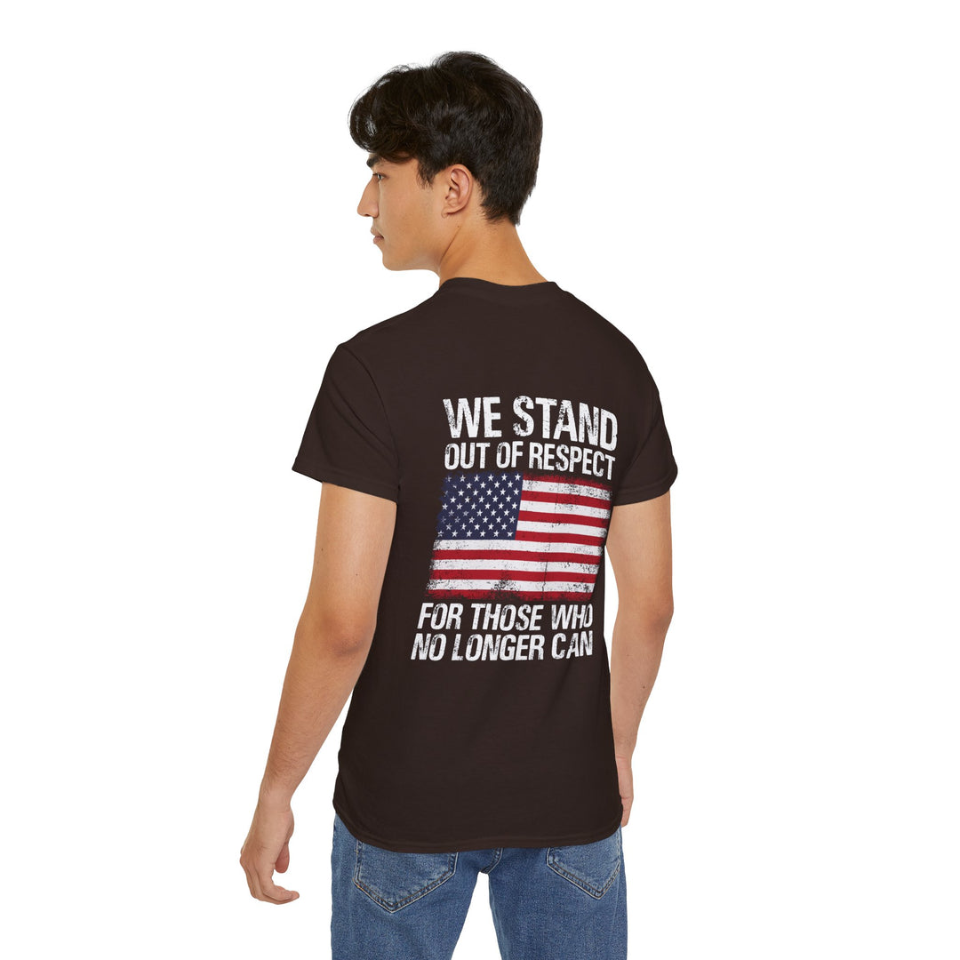 We Stand Flag Unisex Ultra Cotton Tee