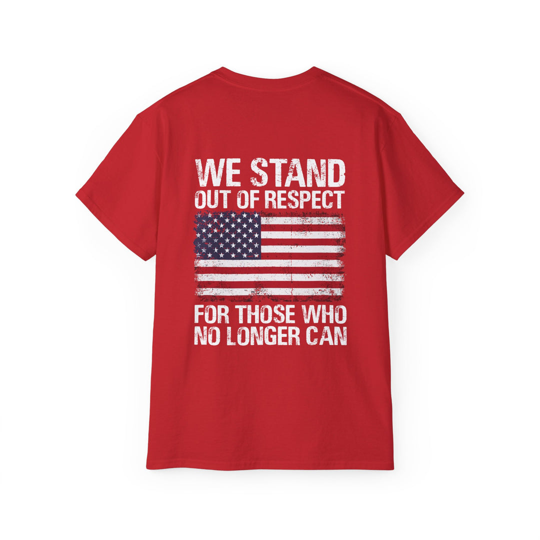 We Stand Flag Unisex Ultra Cotton Tee