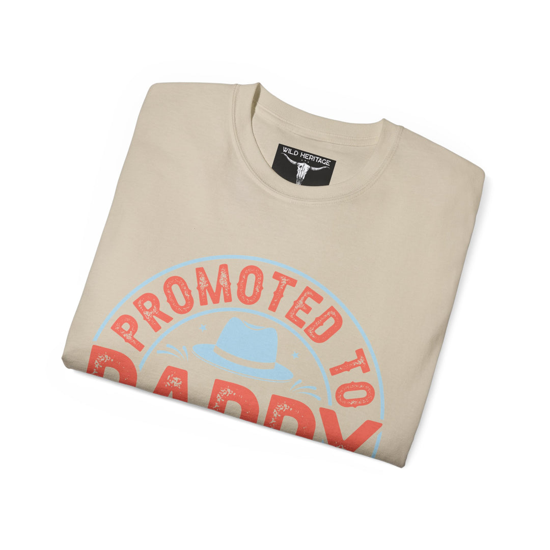 Promoted to Daddy Unisex Ultra Cotton Tee