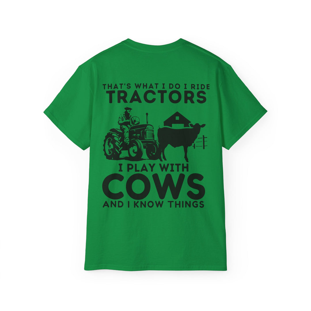 Farm Life What I Do Unisex Ultra Cotton Tee