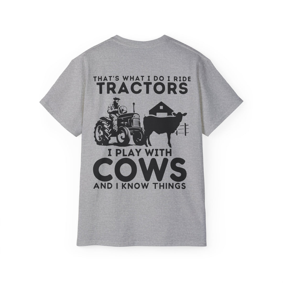 Farm Life What I Do Unisex Ultra Cotton Tee