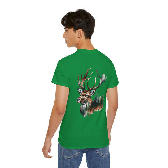 Watercolor Deer Unisex Ultra Cotton Tee